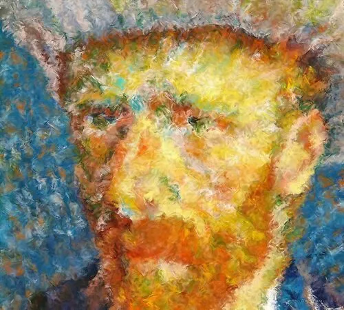 Vincent van Gogh Generative Portrait