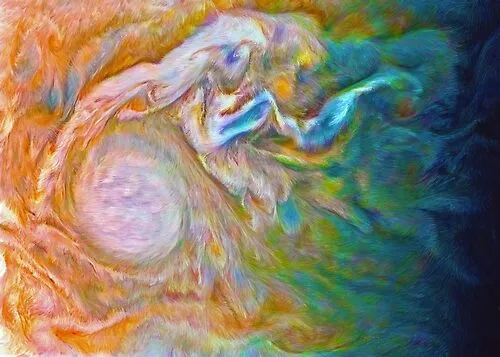 Winds of Jupiter Generative Painting
