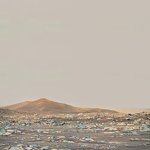 Jezero Crater Mars Mountains Perseverance Rover 