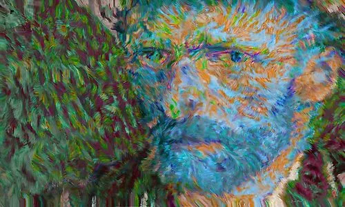 Vincent van Gogh Generative Portrait Variant