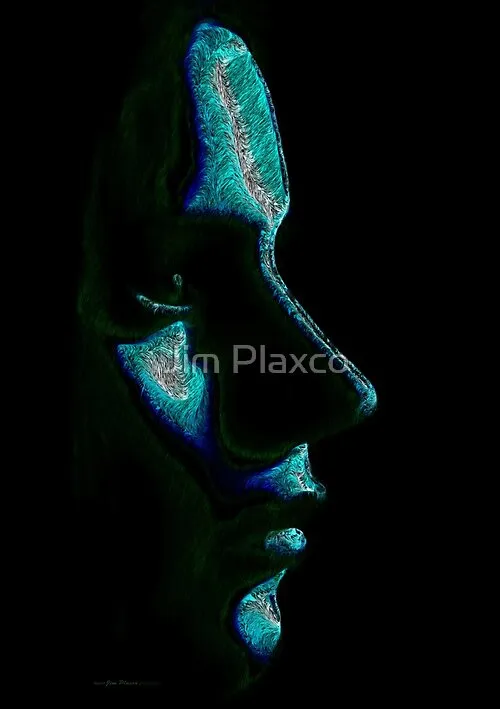 Woman Waiting Portrait Art